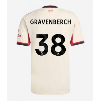 Billige Fotballdrakt Liverpool Ryan Gravenberch #38 Replika Bortedrakt 2025-26 Kortermet